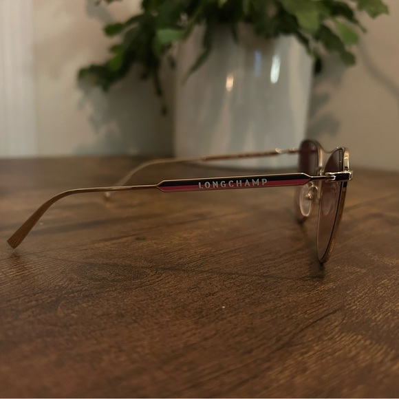 longchamp sunglasses rose gold